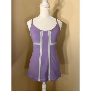 Lululemon Lavender Purple Mynah Athletic Tank Top Size 6
